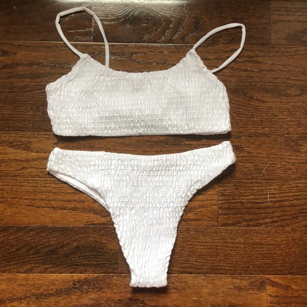 white shien bikini